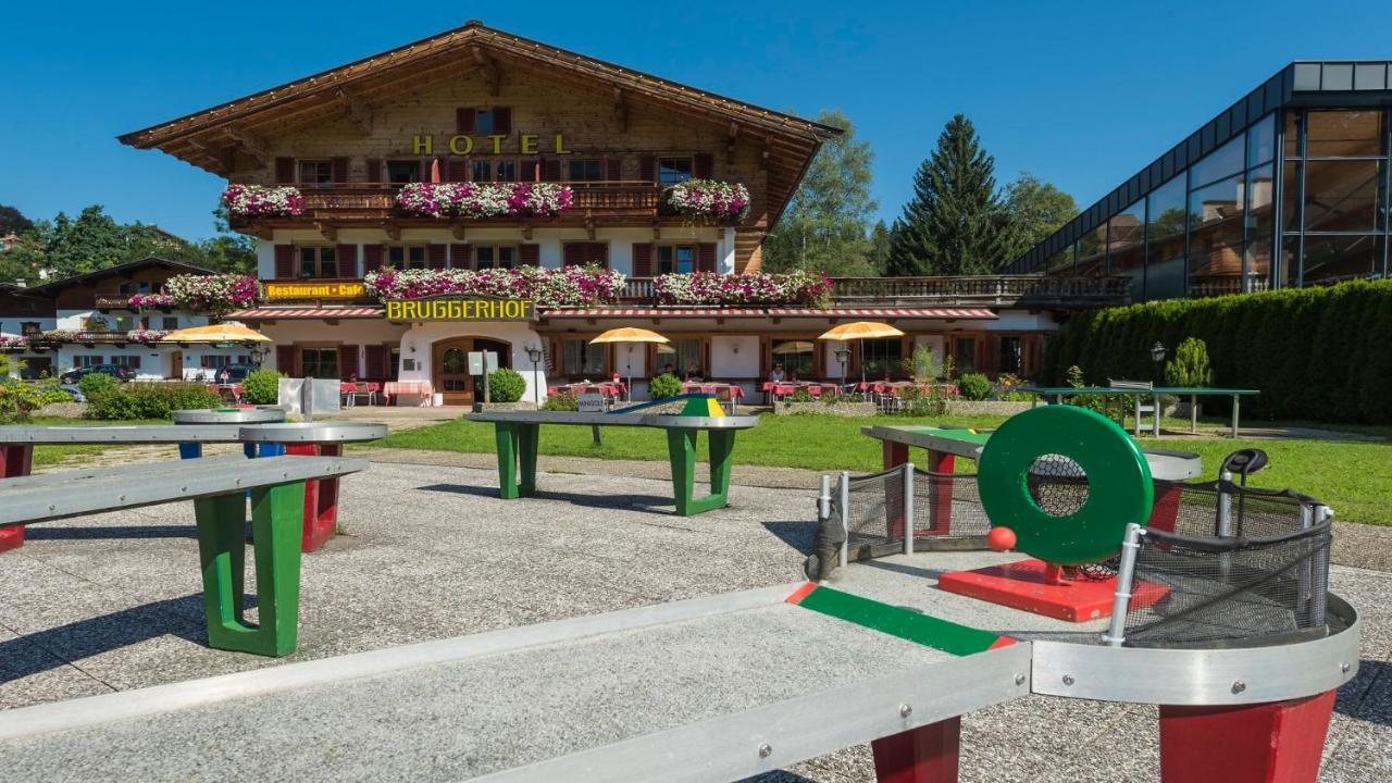 Bruggerhof - Camping, Restaurant, Hotel Kitzbuhel Bagian luar foto